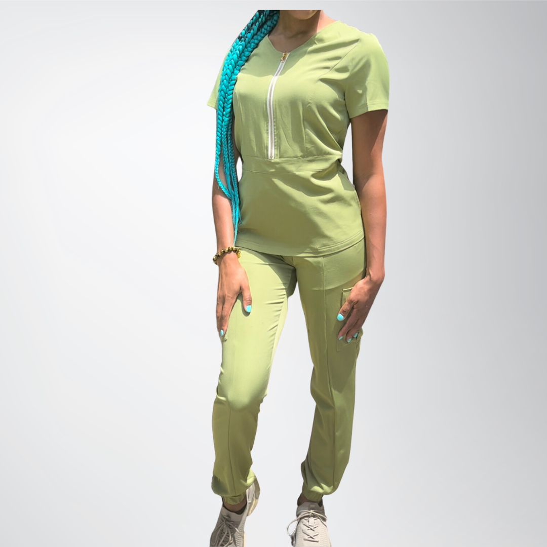 Scrub Pants With Lots of Pockets, Womens Scrub Suit Design